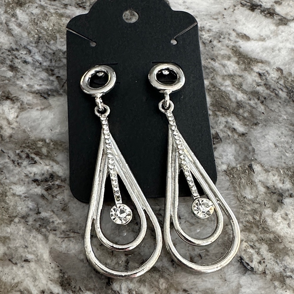 👑Rhinstone Drop Earrings